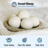 Smart Sheep Wool Dryer Balls - 6-Pack - XL Premium