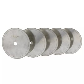 JINGLING 5Pcs 6" inch 150mm Diamond Lapidary Saws Blade Thin Rim Trim Stone Arbor 5/8" - Core Thickness 0.3mm