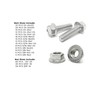 18-8 (304) Stainless Steel Serrated Hex Flange Bolt Screw Nut