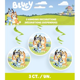26" Hanging Decorations compatible with Bluey - 3ct
