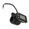 36V 6 Pins Electric Scooter Thumb Throttle Display Integrated Hall