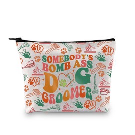 JYTAPP Dog Groomer Survival Kit Pet Groomer Makeup Bag Grooming Gift Dog Stylist Travel Bag Pastry Chefs Merchandise