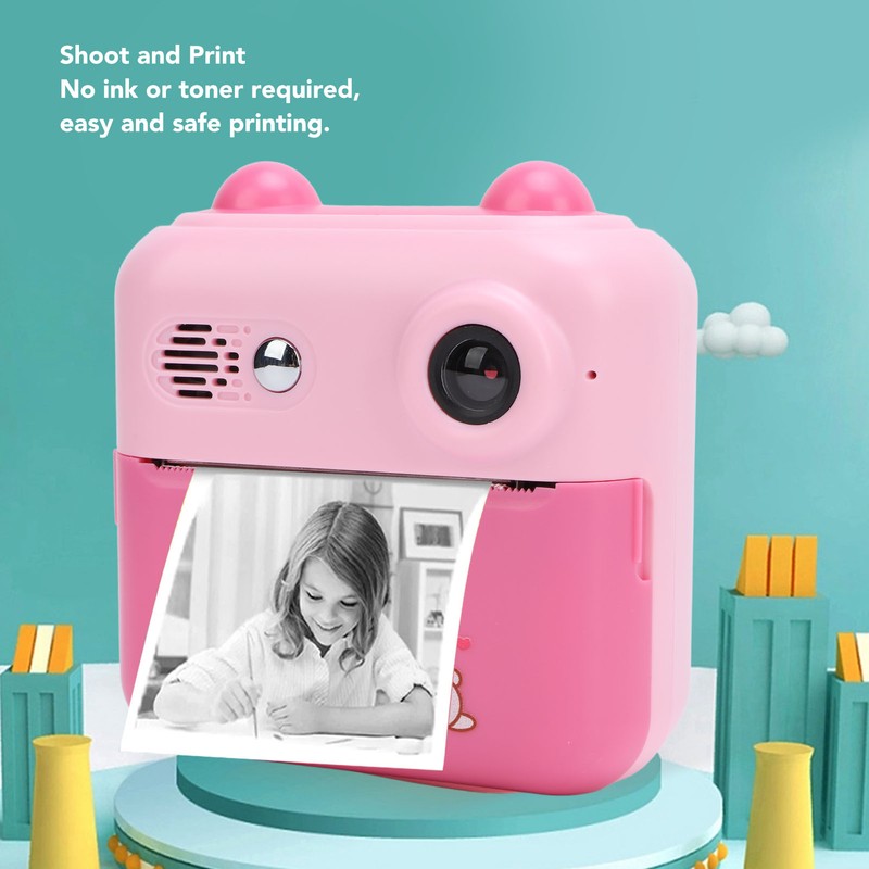 Instant Camera 50MP 1080P 16x Digital Zoom with 2.4 Inch