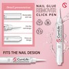 Curvlife New 3 IN 1 Nail Glue Remover Pen, Nail
