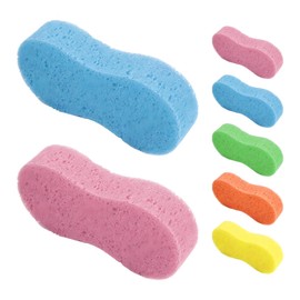 Wevdn 2 PCS Car Wash Sponges, Automotive Large Cleaning Sponges with Vacuum Compressed Packing, Multi-Purpose Washing Sponge Pad for Car Motorcycle Kitchen, Car Accessories
