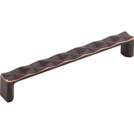 Top Knobs TK563BSN Mercer Collection 6-5/16" Quilted Pull, Brushed Satin Nickel