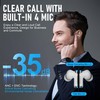 ZIPFORCE Auriculares inalámbricos, Bluetooth 5.3 de Entrada Completa, 4 micrófono