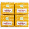 Satya Nag Champa Incense Cones, Sandalwood Scent, 4 Packs of