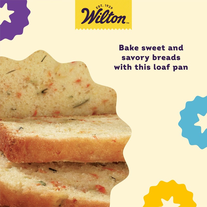 Wilton Platinum Premium Non-Stick Anti-Warp Bakeware, Made without PFAs, Loaf