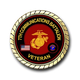 Military Productions 7th Engineer Support Battalion Veteran Challenge Coin