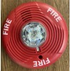 System Sensor PC2R Ceiling Mount Fire Alarm Horn Strobe Red