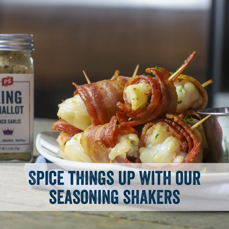 PS Seasoning King Shallot - Black Garlic Spice Blend, All-Purpose