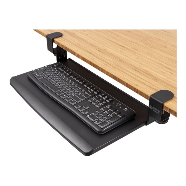 Stand Up Desk Store Compact Clamp-On Retractable Adjustable Height Under