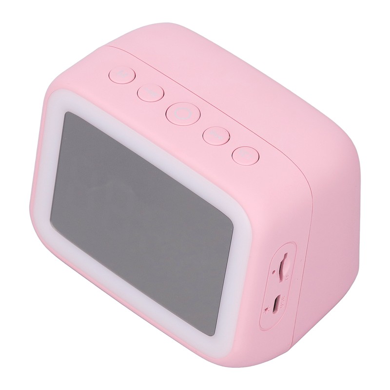 Alarm Clock Radio TF Card Music Player LED Night Light