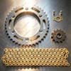 Kit Arrastre Sprocket Para Italika Dm150 Dm 150 Roja Reforza