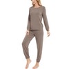 GYS Womens Pajamas Set - Viscose Made from Bamboo, Long