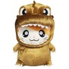 SAN-EI Godjham-kun Plush Toy, Gold, Size S, Height 5.3 inches