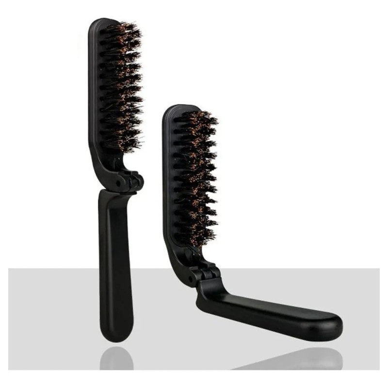 Cepillo De Bigote De Cerdas De Bolsillo Peine De Aseo