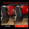 Frankberg 4x Splash Guards Mud Flaps Compatible with Golf VII