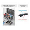 Universal Tool Box Kit,Tractor Tool Box, Lockable,With Mounting Bracket,ATV, UTV,