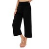 Urban CoCo Women's Comfy Yoga Capri Pants Casual Wide Leg