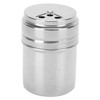 5PCS Seasoning Bottle Stainless Steel Spice Shaker with Rotating Cover