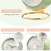 Tetino Tetino Analog Alarm Clocks,Retro Backlight Cute Simple Design Small