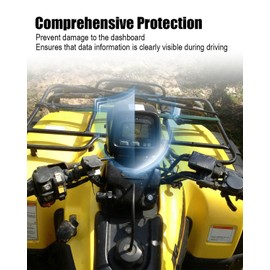 Vaticas Meter Dash Upper Cover Fit for Honda ATV Rancher 350 2X4 4X4 Foreman 450 S Rubicon 500, Replace 37201-HN0-A01