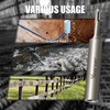 Vearter SDS Plus Ground Rod Driver for 3/4'' Grounding Rod,