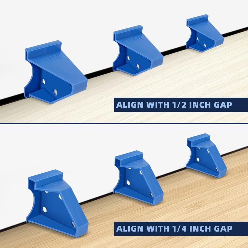 Upgraded 40 Pack Flooring Spacers Laminate Flooring Installation Kit with