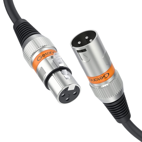 Getaria Microphone Cable XLR Male to XLR Female Cable Compatible