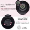 Pretty memory Eyelash Glue Storage Container with Digital Display, Temperature