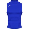 Nxtrnd Men's Turtleneck Compression Tank Top, Sleeveless Mock Neck (Blue,