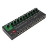 10 Channel Sound Mixer Independent Volume Control Knob Professional Multichannel