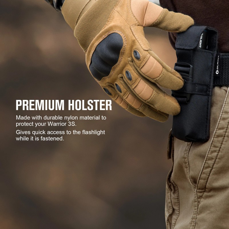 Olight Warrior 3S Tactical Flashlight with Proximity Sensor 2300 Lumens