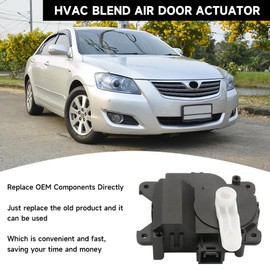 HVAC Heater Blend Door Actuator - Compatible for Toyota Avalon 2000-2004 for Toyota Solara 2004-2008 for Toyota Camry 2002-2006 - Replace Part 8710607080