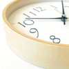 KATOMOKU Plywood Clock 20 Radio Clock Sweep (Continuous Second Hand)