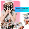 Mini Photo Album 2x3,60 Photos Capacity,PU Leather Cover with Elastic