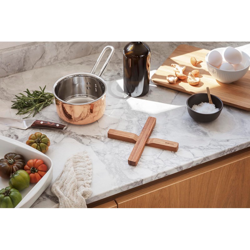 Eva Solo Magnetic Bamboo Coaster, Can Be Placed Over The