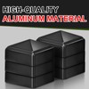 Pelopy 8 Pcs Aluminum Pyramid Post Caps for True 2