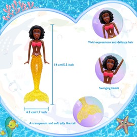 TOPWAYS Diving Toy for Children, Diving Toy, Pool Toy, Diving Mermaid, Diving Torpedo, Mermaid Diving Toy for Underwater Play and Diving Training for Children (4 Pieces A)