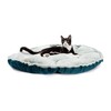 Jackson Galaxy Convertible Clamshell Cat Bed - Reversible and Fluffy,