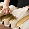 ZJIVQO Natural Linen Bakers Couche, Dough Proofing Cloth for Baking