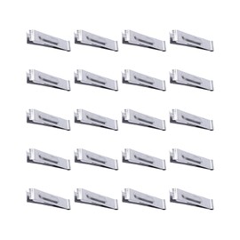 Fish Deboning Tweezers | Stainless Steel Plucking Clamp Set of 20 | Garlic Peeling Tweezers, Precision Plucking Clamp for Cooking and Food Preparation