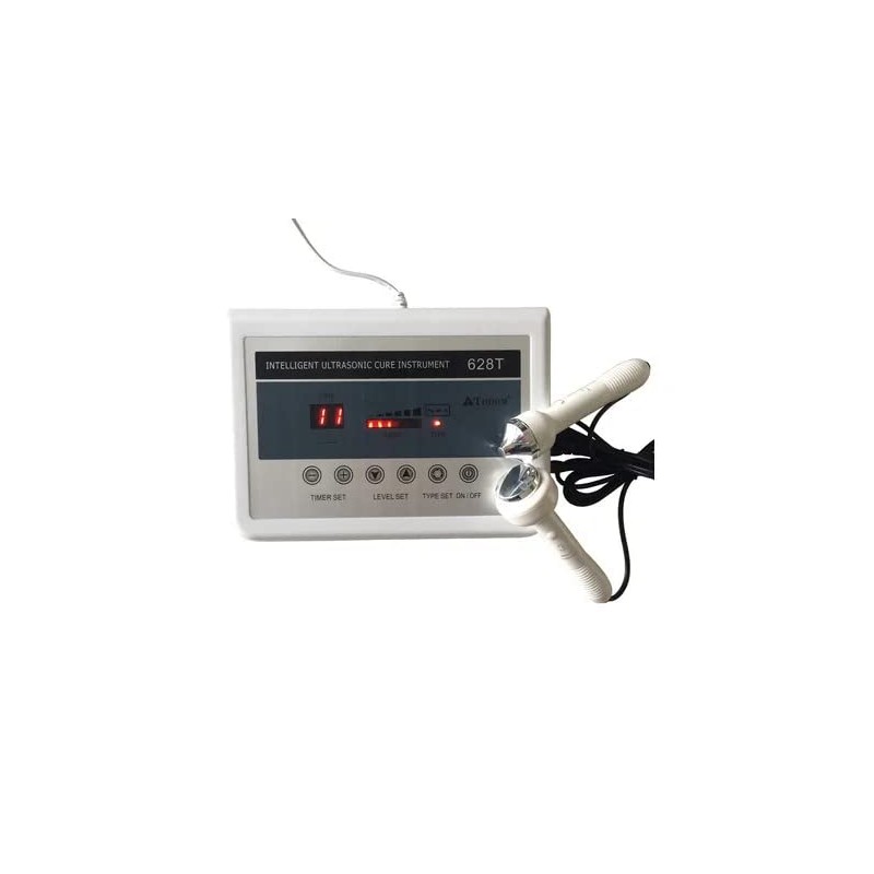 Ultrasonido Corporal y Facial 1MHz 628T 2 Cabezales