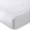 VELVETIO Waterproof Terry Towelling Mattress Protector, Soft Polycotton Non Allergic