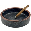 OUSACE Ceramic Ashtray Stylish Indoor & Outdoor Cigarette Ashtray for