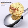Round Soup Spoons Stainless Steel Spoon, Easy-Clean Round Soup Spoon,