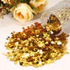 Hestya 60g Star Confetti Glitter Table Confetti Metallic Foil Stars
