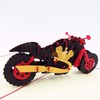 Motorcycle Pop up Card, 3D Card for All Occasions -